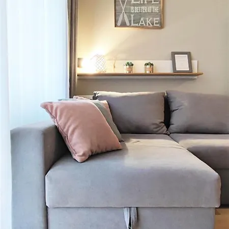 Marina Apartment - Przy Jeziorze, Taras, Tv55
